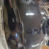 Harley FLHTC ULTRA CLASSIC Electra Road Midnight Blue Barracuda Silver Fuel Tank