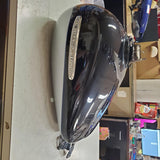 Harley FLHTC ULTRA CLASSIC Electra Road Midnight Blue Barracuda Silver Fuel Tank