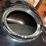 Harley FLHTC ULTRA CLASSIC Electra Road Midnight Blue Barracuda Silver Fuel Tank