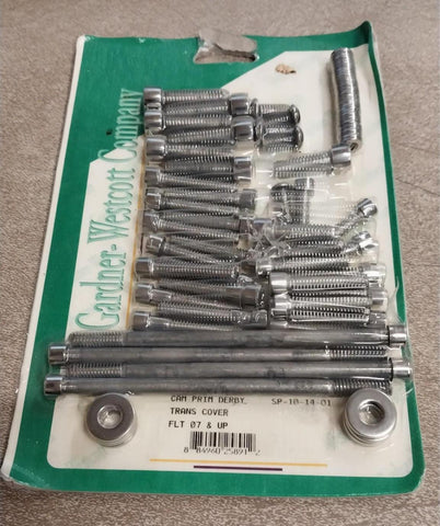 Cam Primary Derby Transmission Cover Hardware FLT 2007^ Harley Davidson NOS