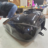 Harley 2008 FLHT Electra Glide Standard Vivid Black Fuel Tank CVO Ultra Classic