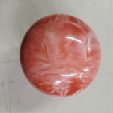 Nos Santay Shift Knob Gas Tank Harley Panhead Knucklehead Flathead Orange / Pink