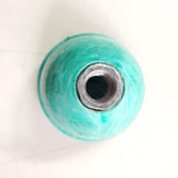 Nos Santay Shift Knob Gas Tank Harley Panhead Knucklehead Flathead Green Turquoi