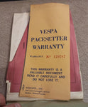 Piaggio Vespa 90 Operation Maintenance Manual Instructions Booklet Scooters