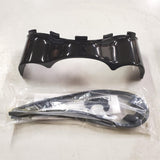 New 2017-2022 FLHXSE 1PXF CVO STREET GLIDE Front Skirt Outer Fairing Vivid Black