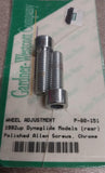 Wheel Adjustment 1992^ Dynaglide Models Rear Polished Allen Screws Harley NOS