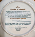 Hallmark 1996 Parade of Nations Flags 8" Porcelain Collectible Plate Home Décor