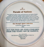 Hallmark 1996 Parade of Nations Flags 8" Porcelain Collectible Plate Home Décor