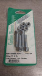 Front Fender Mount 1984^ FX XL Superglide Sportster Allen Screws Polished Chrome