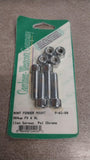 Front Fender Mount 1984^ FX XL Superglide Sportster Allen Screws Polished Chrome