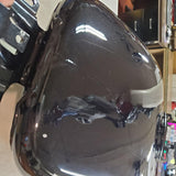Harley FLHT Electra Glide Standard Midnight Pearl Barracuda Silv Fuel Tank Ultra