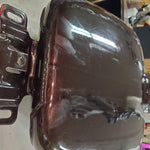 2011 Harley FLHX Street Glide Ember Red Merlot Sunglo Pale Gold Stripe Fuel Tank