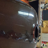 2011 Harley FLHX Street Glide Ember Red Merlot Sunglo Pale Gold Stripe Fuel Tank