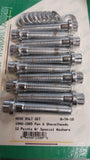 Head Bolt Set 1948-1985 Panhead Shovelhead 12 Point Special Washers Harley NOS