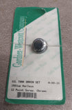 Oil Tank Drain Plug Set 1981^ Harley Davidson Hardware 12 Point Screw Chrome NOS