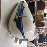 OEM Harley Birch White 2003 FLHPI Road King Police Escort CVO Classic Gas Tank