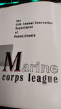 Vtg Marine Corps League Book 14th Annual 1959 Photo Book Pennsylvania Convention