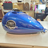 OEM Harley Flame Blue 2008 FLHRC Police Road King Special Freewheeler Gas Tank