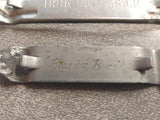 Vintage Lot of 4 Iron City Beer Bottle Opener Its Real Pirates Teck Golden Drink