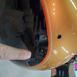 Harley 2008 FLHTCU ULTRA CLASSIC Vivid Black Anniversary Copper Gas Tank 61356-0