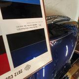 OEM Harley Vivid Black Big Blue Pearl FLHTCU Electra Glide Ult Gas Tank 61356-08