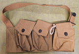 VTG WW1 U.S. Army 1918 L&D Inc. Bandoleer Ammo Belt Military Field Gear 8-18