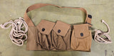 VTG WW1 U.S. Army 1918 L&D Inc. Bandoleer Ammo Belt Military Field Gear 8-18