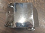 Vintage Hex Oil Tank Chopper Chrome Old School Shovelhead Panhead Gas Cap Used