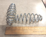 5" Pair Seat Springs XS Sportster Chrome Motorcycle Custom Chopper Bobber