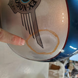 Harley 2008-2010 FLST HERITAGE SOFTAIL FLSTF Fatb FXST Turquoise Silver Gas Tank