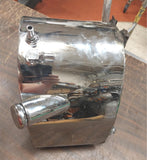 Wrap Around Oil Tank Chrome Panhead Knucklehead Vintage Side Fill Rigid Harley