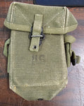 Vintage Vietnam Era 1960 Small Arms Ammo Ammunition Universal Pouch Militaria