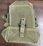 Vintage Vietnam Era 1960 Small Arms Ammo Ammunition Universal Pouch Militaria