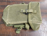 Vintage Vietnam Era 1960 Small Arms Ammo Ammunition Universal Pouch Militaria