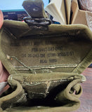 Vintage Vietnam Era 1960 Small Arms Ammo Ammunition Universal Pouch Militaria