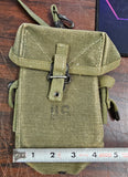 Vintage Vietnam Era 1960 Small Arms Ammo Ammunition Universal Pouch Militaria