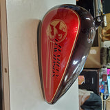 Wicked Red Twisted Cherry? Harley Left Gas Tank Softail 1991? Fatbob Flats Stock