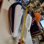 Deep Cobalt Pearl White Gold 2007 Ultra Classic FLHTCU Gas Tank FLHX Street Glid