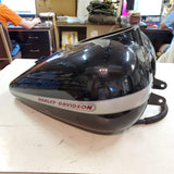 Vivid Black Brilliant Silver Ultra Classic FLHTCU Gas Tank FLHX Street Glide Roa