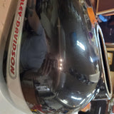 Vivid Black Brilliant Silver Ultra Classic FLHTCU Gas Tank FLHX Street Glide Roa