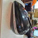 Vivid Black Brilliant Silver Ultra Classic FLHTCU Gas Tank FLHX Street Glide Roa