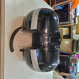 Vivid Black Brilliant Silver Ultra Classic FLHTCU Gas Tank FLHX Street Glide Roa