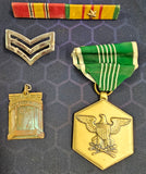 Vintage Military Merit Badge Pin Archery WW11 ? army navy air force marines US