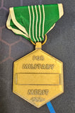 Vintage Military Merit Badge Pin Archery WW11 ? army navy air force marines US