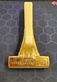 VTG Men's Schick Injector Safety Shaving Razor Gold Tone Metal White Handle box!