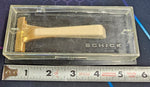VTG Men's Schick Injector Safety Shaving Razor Gold Tone Metal White Handle box!