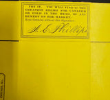 Phillips Orig Box Quack Medicine Cold Allergy Hay Fever Medicine Antique 1900's!