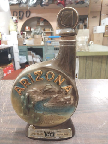 1919-1969 50th Anniversary Arizona Grand Canyon State Jim Beam EMPTY Decanter