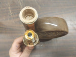 EMPTY Decanter Arizona Grand Canyon State Jim Beam Map on Back Bourbon Whiskey