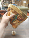 1969 EMPTY Arizona Decanter EZRA Brooks Desert Cowboy Heritage China Burbon Used